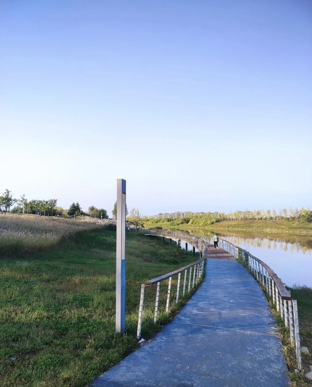 周末好去處——灃河梁家灘濕地公園。 周末好去處——灃河梁家灘濕地公園。