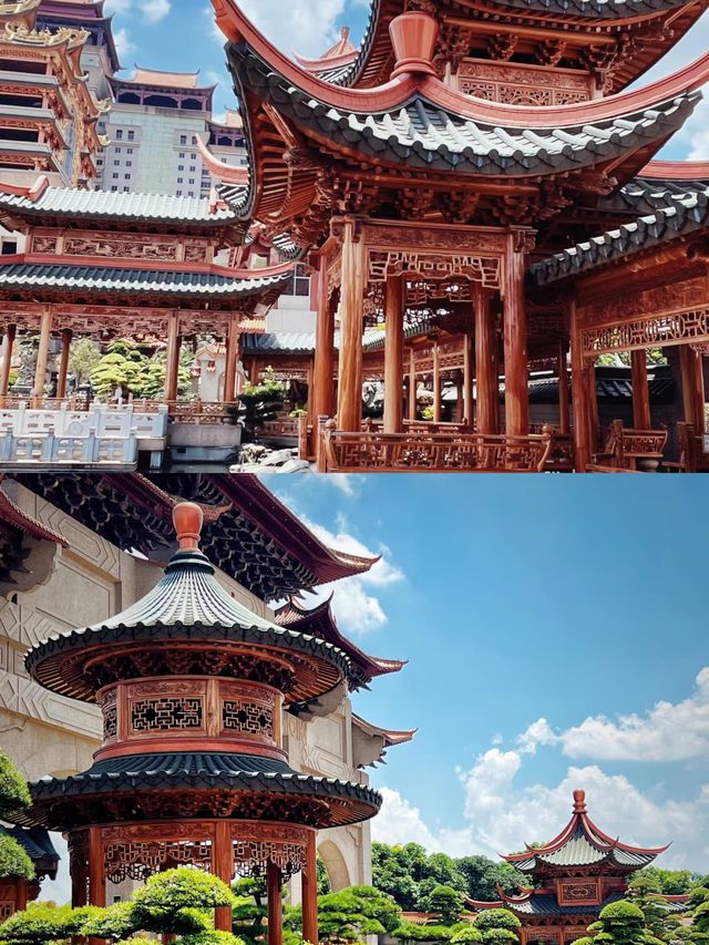 "東南亞第一銅佛"在玉林雲天宮