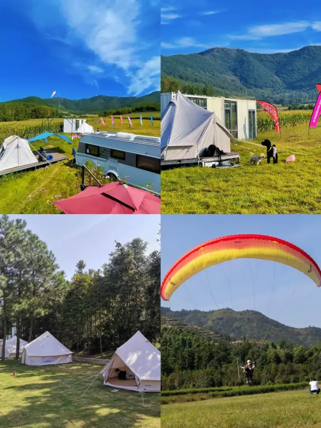 My first paragliding experience in Wanning, a date with the sky!