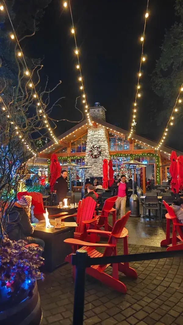 Capilano Suspension Bridge Park's Light Show