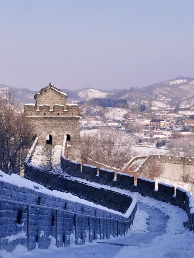 遼寧丹東|虎山長城•冬日裡的爬長城