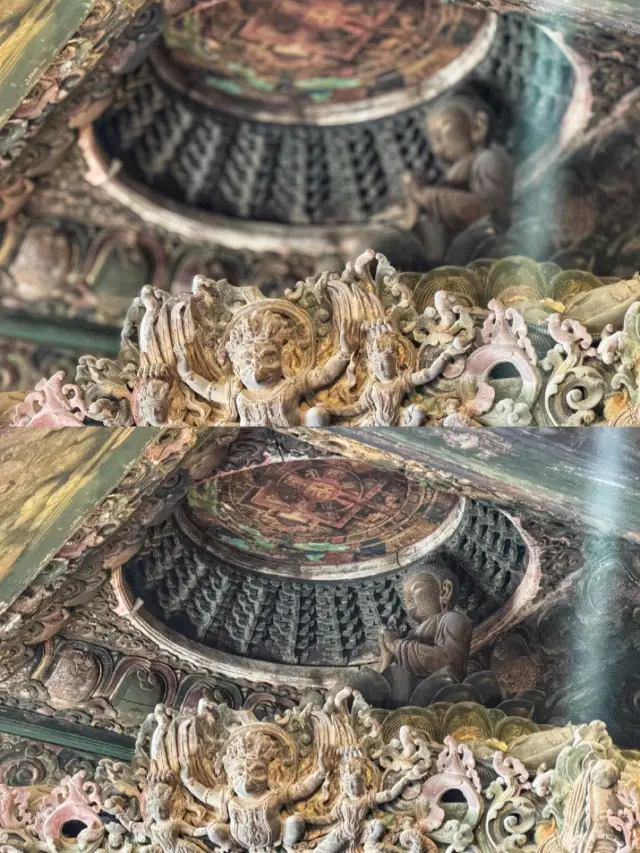 我很少用震撼形容人文景觀，智化寺值得