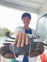 黃金海岸捕蟹之旅，享受美味"泥蟹"自助