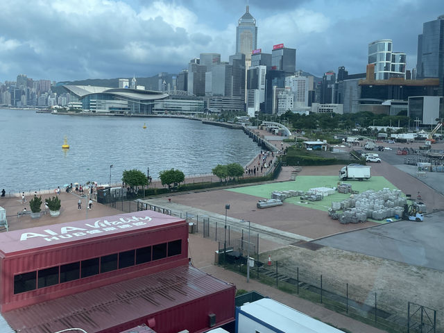 香港摩天輪🎡高空俯瞰維港絕美！✨浪漫值拉滿