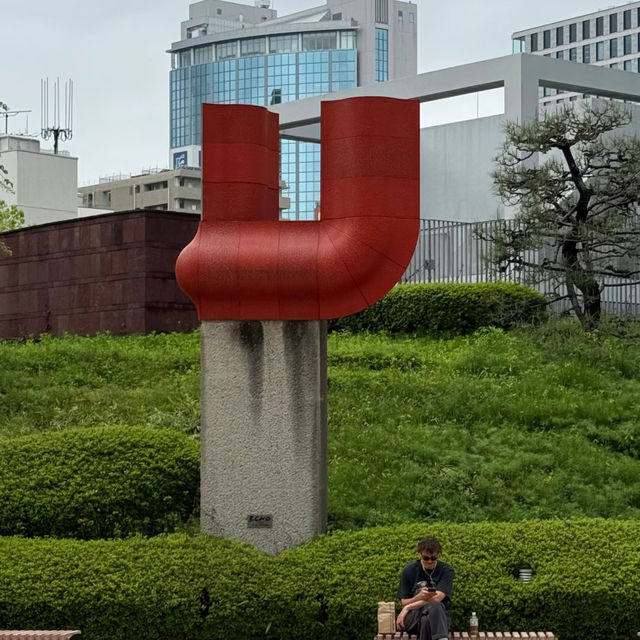 大阪交通攻略｜暢遊中之島美術館，悠享半日文青漫遊🍏