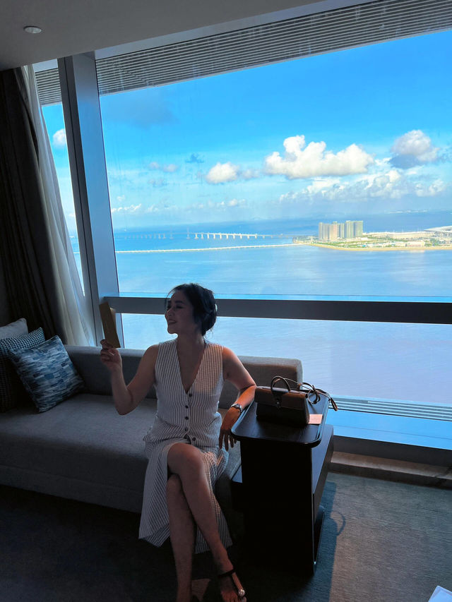 珠海仁恒洲際酒店✨擁抱港珠澳大橋的浪漫旅居