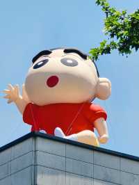 西湖邊驚現野原新之助！全城最萌展覽畀我撞到啦！
