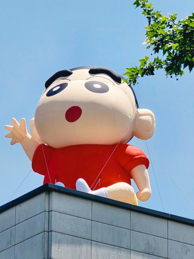 西湖邊驚現野原新之助！全城最萌展覽畀我撞到啦！