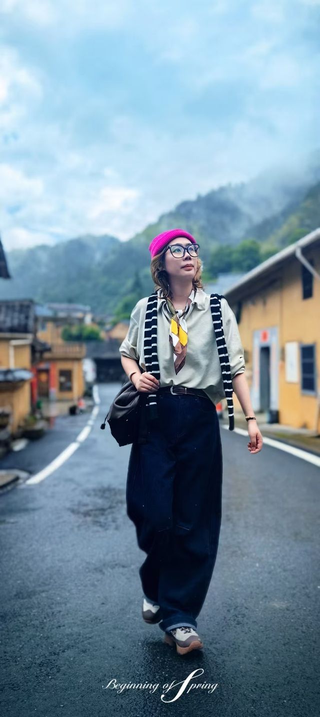 舉淤口偶遇：一場雨將村落洗成了詩的模樣