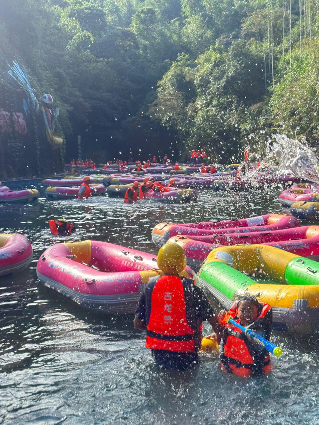 🇭🇰清遠親子漂流初體驗｜帶娃挑戰古龍峽🌊