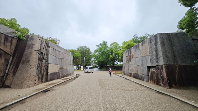 真係估唔到，落住小雨遊大阪城公園竟然咁浪漫