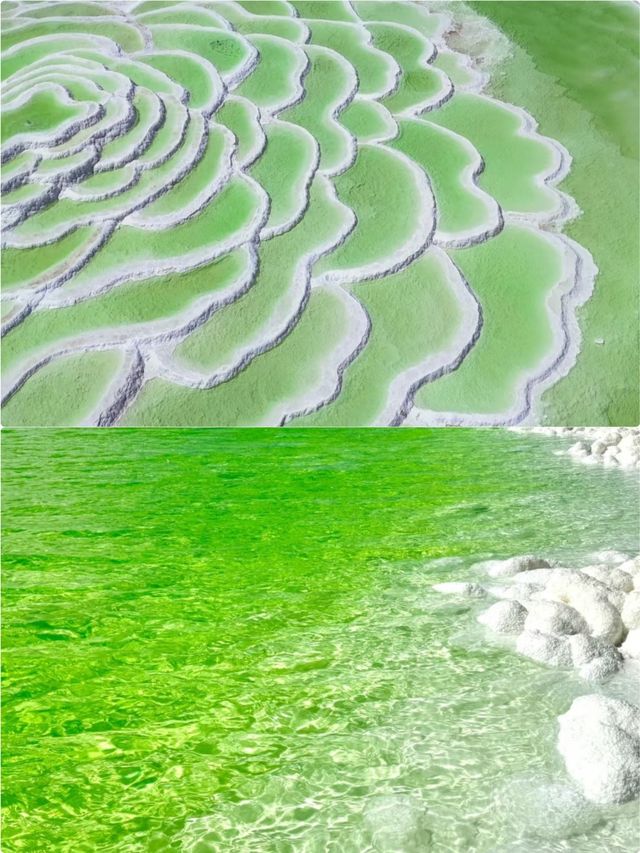 人間綠寶石 察爾汗鹽湖