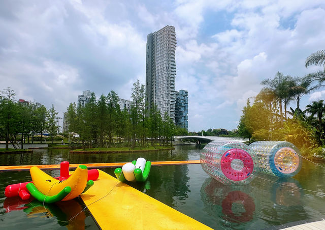 城市入面嘅水上樂園