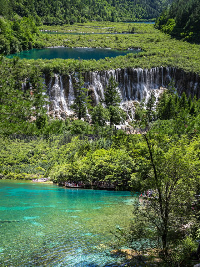 🔥Who hasn't visited 25°C Jiuzhaigou in the middle of summer yet~