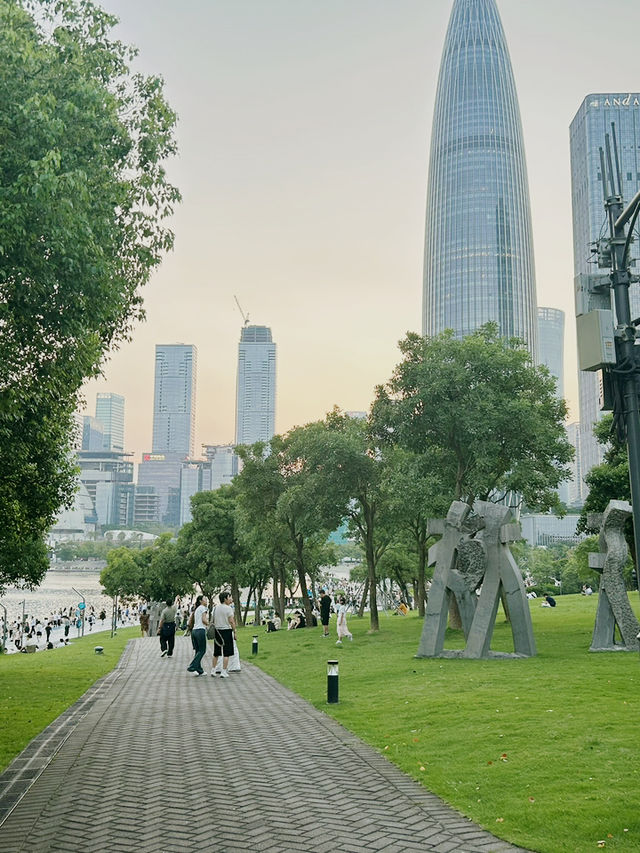 🌇 深圳人才公園｜城市天際線下的綠洲