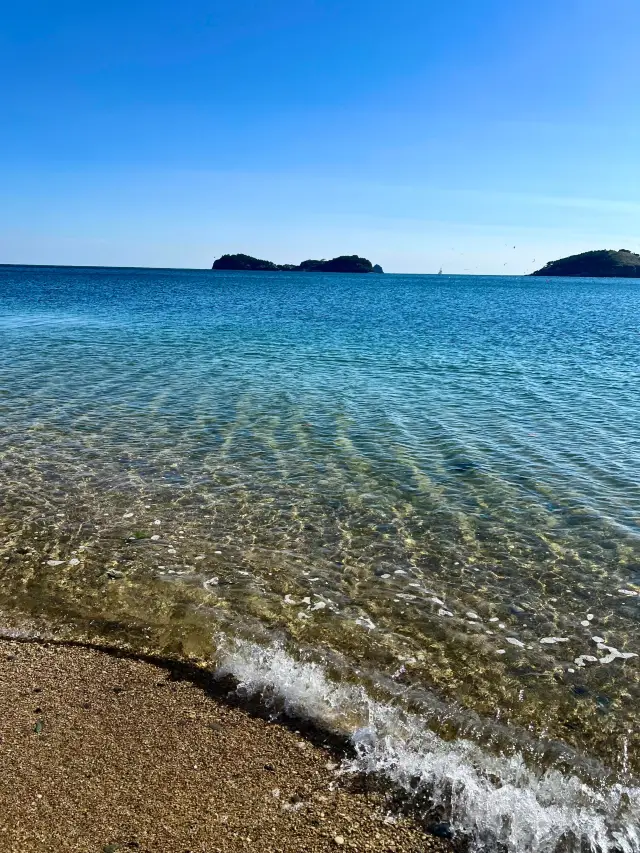 The sea in Dalian is truly breathtaking