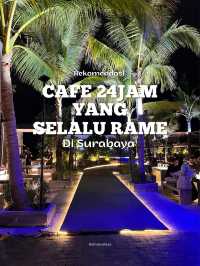 Tempat Nugas Malam dengan Oasis di Luar