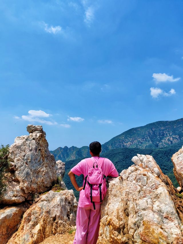 鄭州大熊山摘星樓完結篇 主峰奔赴大鴻寨之路