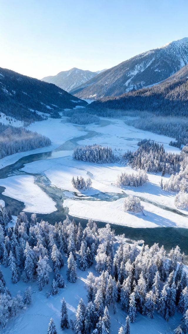 我想～沒人能拒絕冬天的阿勒泰吧！！