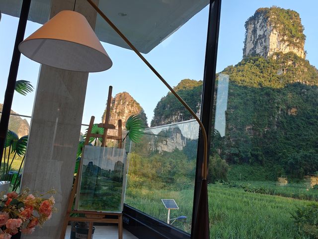 棲於明仕聚寶盆,一窗山水一窗福 推開門,喀斯特的青黛便撞進眼底——「畫山雲野Scenic山水度假 棲於明仕聚寶盆,一窗山水一窗福 推開門,喀斯特的青黛便撞進眼底——「畫山雲野Scenic山水度假