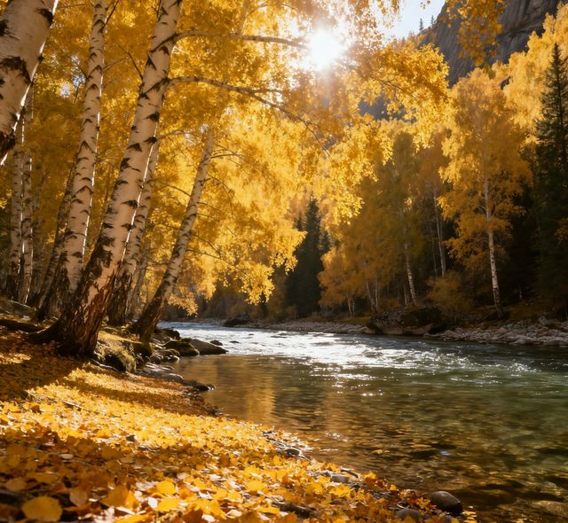 可可托海之秋,邂逅北疆最濃烈的金秋盛宴 可可托海之秋,邂逅北疆最濃烈的金秋盛宴