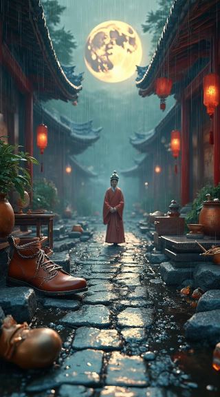 Night Exploration of Stunning Waterfalls and Starry Sky