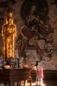 大同華嚴寺｜粉色古裝的美，是千年的傳承