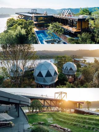 Tree Frog Tribe (สาขาลู่โจว): บ้านพักสุดหรูราวกับเทพนิยายริมแม่น้ำแยงซี