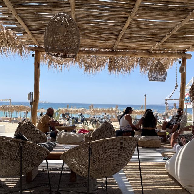 Nomad beach bar Naxos 