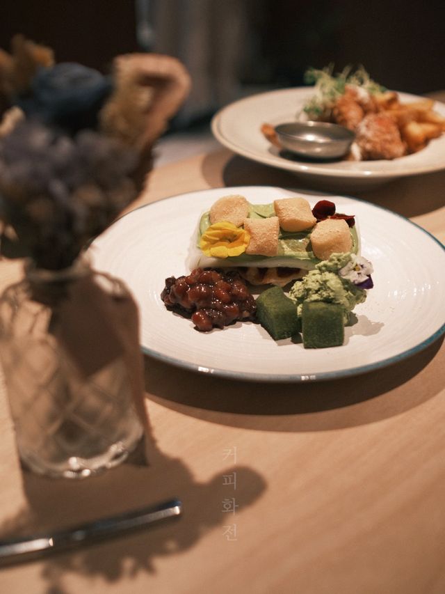 溫柔韓系cafe！ 必坐榻榻米位置🫶🏻 圓方商場的平價餐廳🍴 