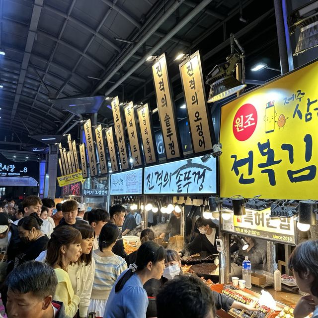 제주 특산 먹거리가 가득한 🍊 제주 동문시장