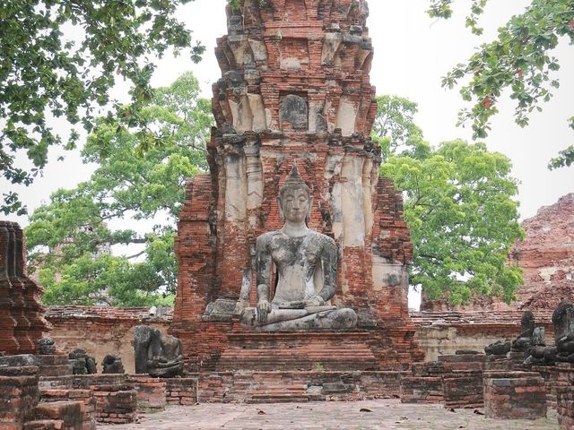 เที่ยววัดมหาธาตุ  อยุธยา 🙏🏻🙏🏻