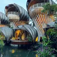 The most unique bamboo resort in Bali