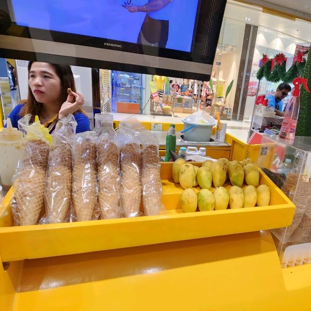 🇵🇭보라카이 시티몰에서 저렴한 망고 아이스크림 사먹기