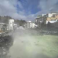 草津のシンボル「湯畑」〜群馬•草津