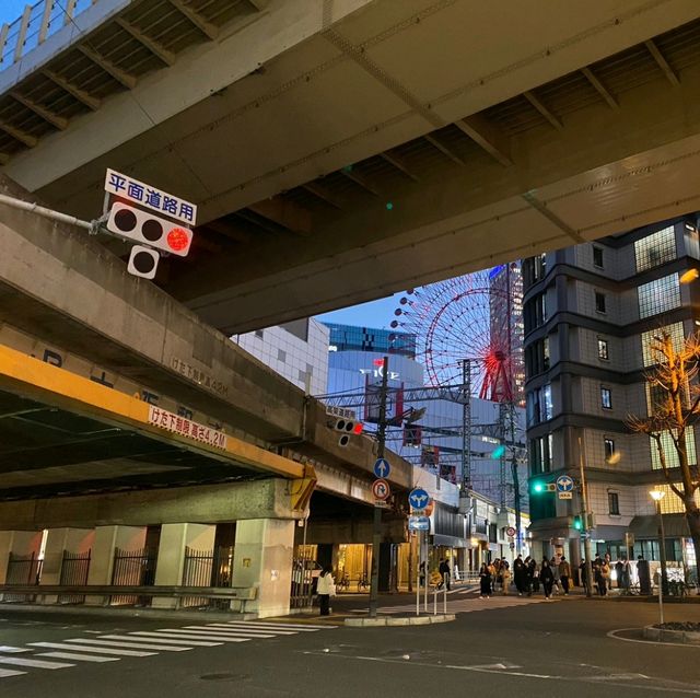日本大阪梅田城市散步即景