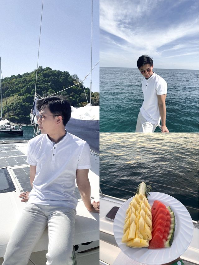 Half Day Trip ล่องเรือยอร์ช ทัวร์เกาะเฮที่ภูเก็ต