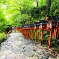 京都的古老美麗神社@貴船神社