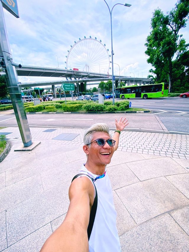 Best Spot for Photo Singapore Flyer