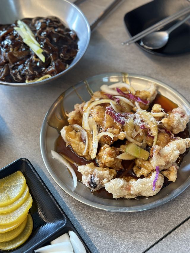 동해 중국집 맛집 거동탕수육