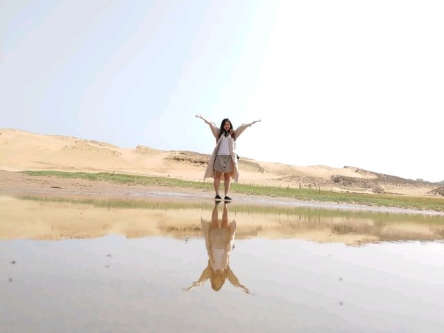 鳥取沙丘 - 美麗日落與星空
