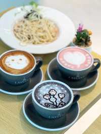拉花超靚靚嘅cafe ❤️