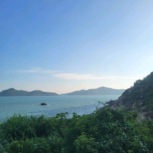 坪洲行山 - 銀仔灣亭