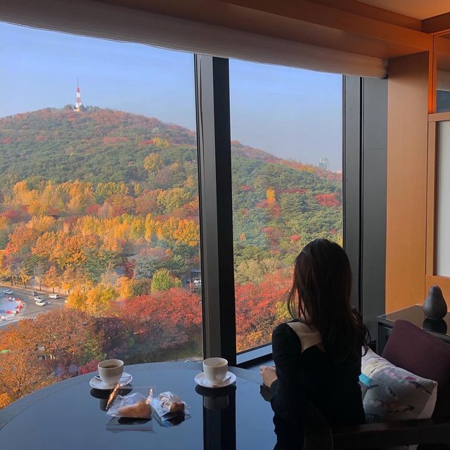 뷰가 끝내주는 호텔.. 그랜드 하얏트 서울🛋️