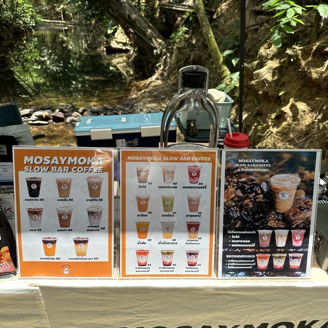 Mosaymoka Slow Bar Coffee ริมลำธาร พังงา