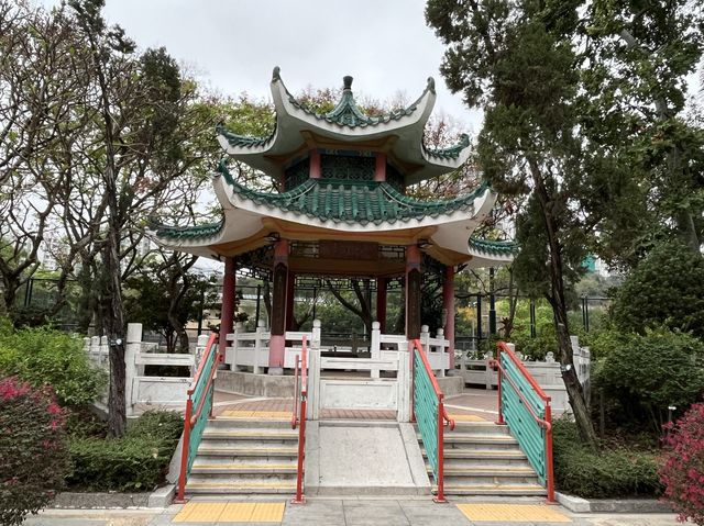 傳統嶺南風格嘅中式庭園 @ 荔枝角公園
