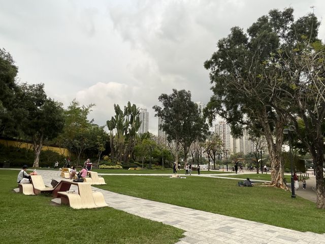 佔地廣闊設施齊全嘅沙田公園