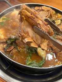 韓国/京畿道【富川】お肉たっぷり！24時間営業のカムジャタンのお店