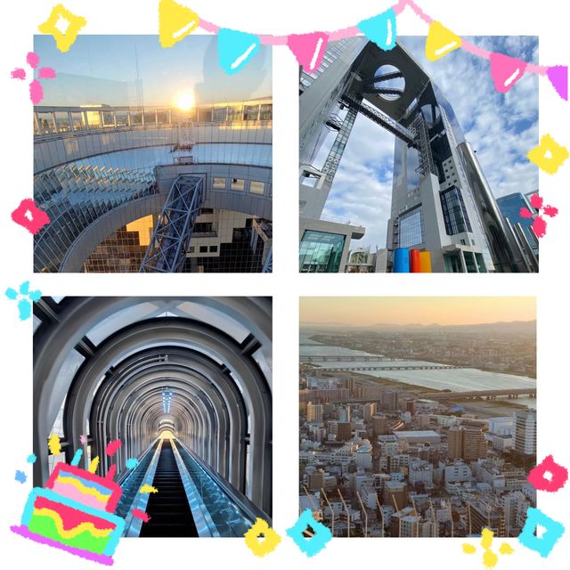 登上天空！在梅田藍天大廈俯瞰城市美景！🌇✈️🏙️