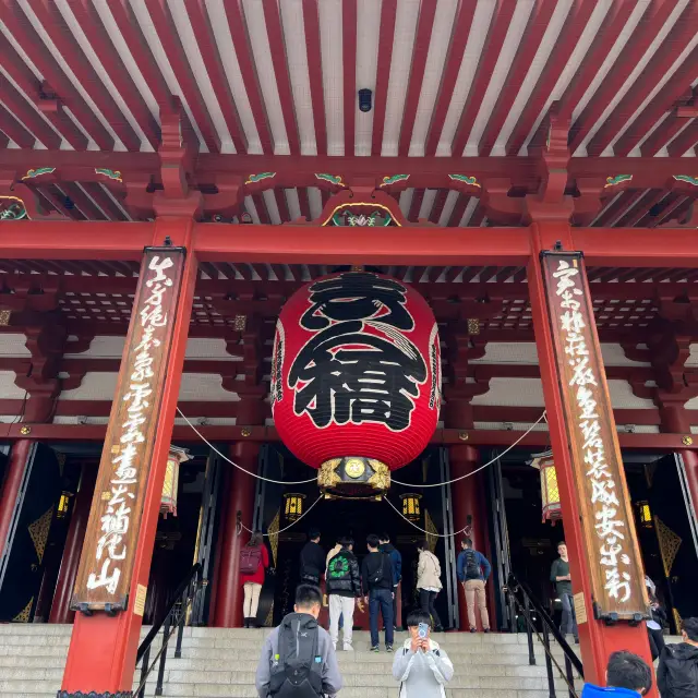 Sensoji Temple. A famous temple to visit